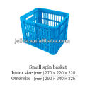 Plastic textile basket